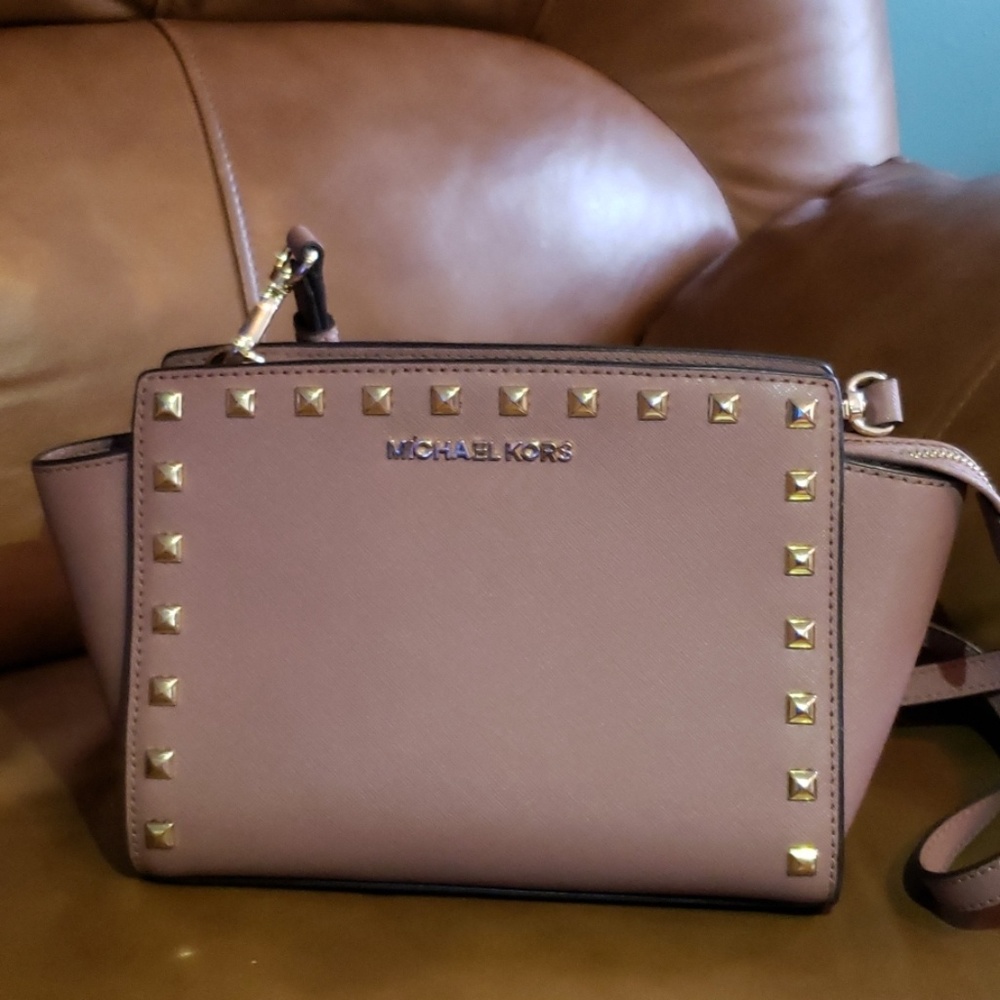 Michael Kors Studded Selma Crossbody